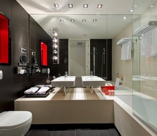 Baño  Vincci Vía 66 Madrid