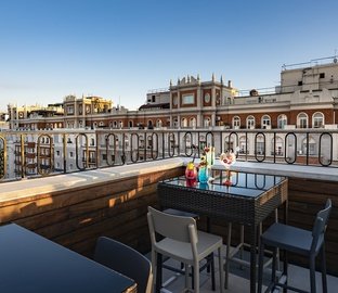 Terraza  Vincci Vía 66 Madrid