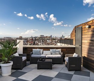 Terraza  Vincci Vía 66 Madrid