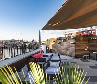 Terraza  Vincci Vía 66 Madrid