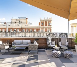 Terraza  Vincci Vía 66 Madrid