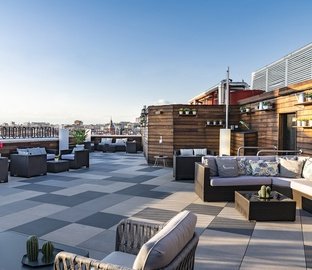 Terraza  Vincci Vía 66 Madrid