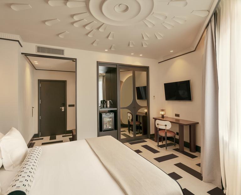 VINCCI ROOM VISTAS GRAN VÍA Vincci Vía 66 4* Madrid VINCCI ROOM VISTAS GRAN VÍA Vincci Vía 66 4* Madrid