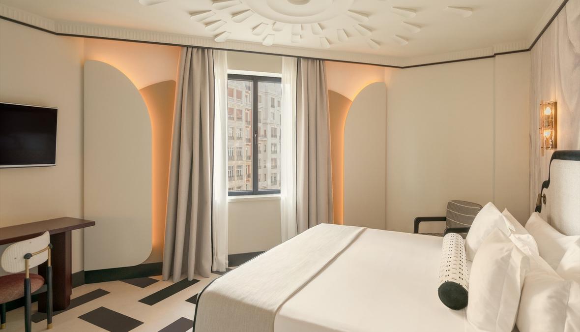 VINCCI ROOM VISTAS GRAN VÍA Vincci Vía 66 4* Madrid VINCCI ROOM VISTAS GRAN VÍA Vincci Vía 66 4* Madrid